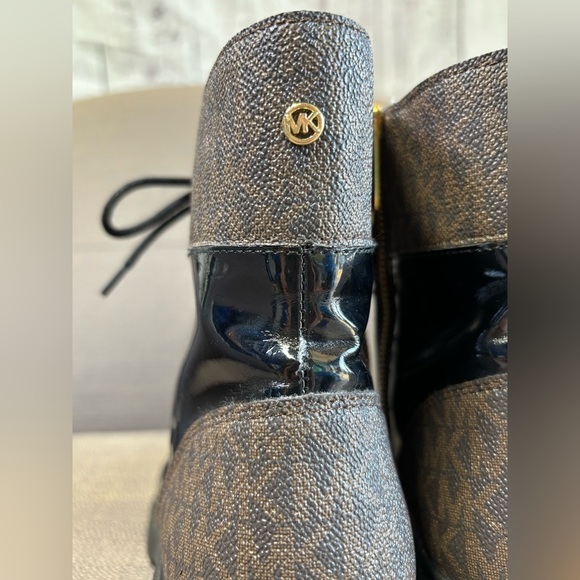 MICHAEL Michael Kors Womens Alistair Lace-Up Boots 8 - Picture 4 of 8